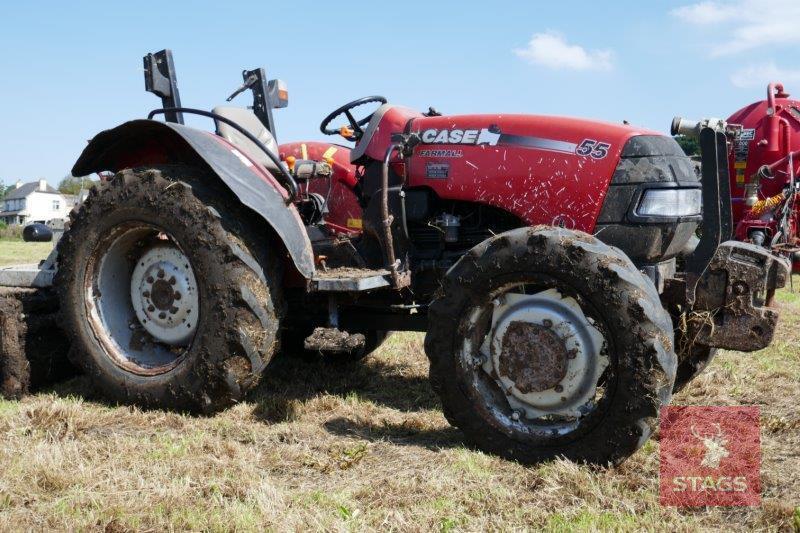 2015 CASE 55 FARMALL 4WD TRACTOR