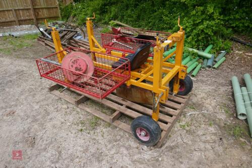 DAMCO PL10 ROW TREE PLANTING MACHINE