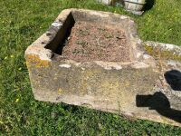 28'' X 38'' X 15'' STONE TROUGH/ PLANTER - 2