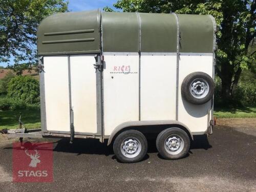 RICE BEAUFORT POPULAR HORSE TRAILER