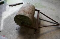 HOMEMADE CONCRETE GARDEN ROLLER - 4