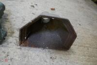 2 CAST IRON GUTTER HOPPERS - 4