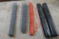 5 PART ROLLS OF WIRE/PLASTIC - 6