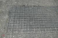 3 SHEETS OF 10'X 3' WIRE MESH - 5