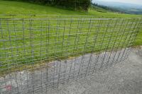 3 SHEETS OF 10'X 3' WIRE MESH - 6