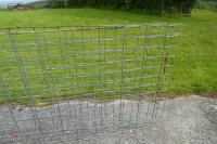 3 SHEETS OF 10'X 3' WIRE MESH - 7