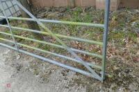 10' GALVANISED GATE - 2