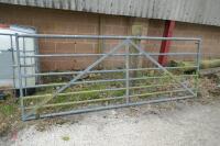 10' GALVANISED GATE - 9