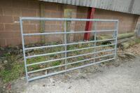 8' GALVANISED YARD GATE - 4