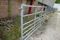 8' GALVANISED YARD GATE - 7