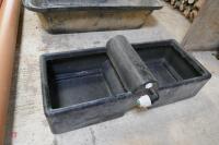 PLASTIC DOUBLE DRINKING TROUGH - 5