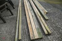 10 LENGTHS OF AIR DRIED OAK TIMBER - 6