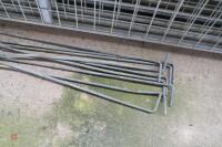 10 GALVANISED 6' SHEEP LAMBING HURDLES - 9