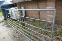 12' GALVANISED GATE - 2