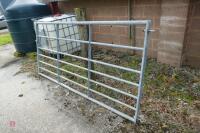 8' GALVANISED YARD GATE - 5