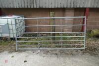 8' GALVANISED YARD GATE - 6