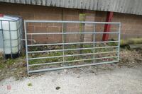 8' GALVANISED YARD GATE - 7