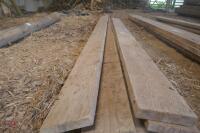 6 11' 8'' TIMBER BOARDS - 4