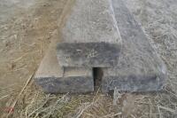 3 8 1/2' RAILWAY SLEEPERS - 4