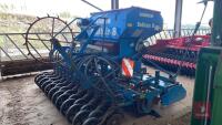 2009 LEMKEN 3M ZIRCON POWER HARROW C/W 2009 LEMKEN SOLITAIRE 8 DISC DRILL - 9