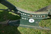 PARKIN, EXETER NO1 HORSE DRAWN PLOUGH - 6