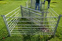 8 GALVANISED 6' SHEEP HURDLES - 2