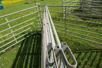 7 GALVANISED 6' SHEEP HURDLES - 7