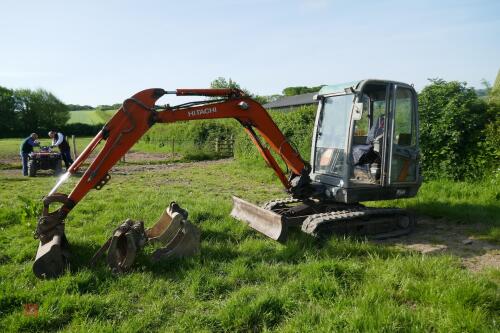 HITACHI ZAXIS 3TON ZX30 MINI EXCAVATOR