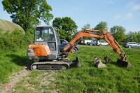 HITACHI ZAXIS 3TON ZX30 MINI EXCAVATOR - 6