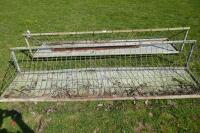 2 9' GALVANISED HOOK ON HAY FEEDERS - 3