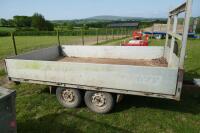 FLATBED TWIN AXLE TRAILER - 4