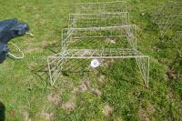 4 MESH WALL HAY FEEDERS - 2