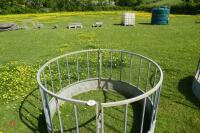 GALVANISED SHEEP RING FEEDER - 2