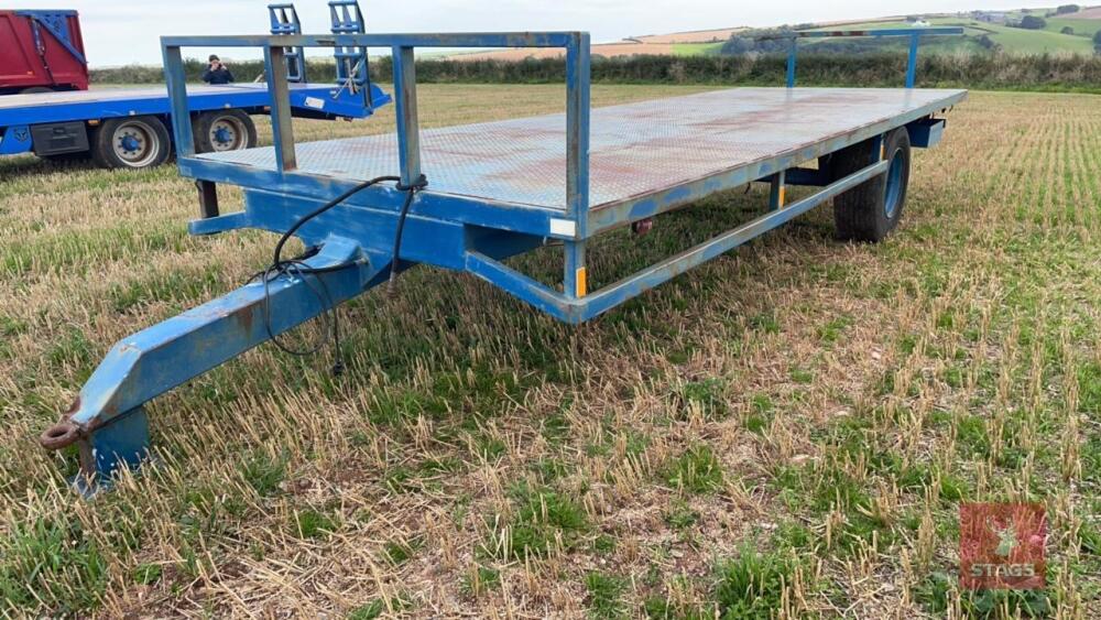 24' SINGLE AXLE BALE TRAILER