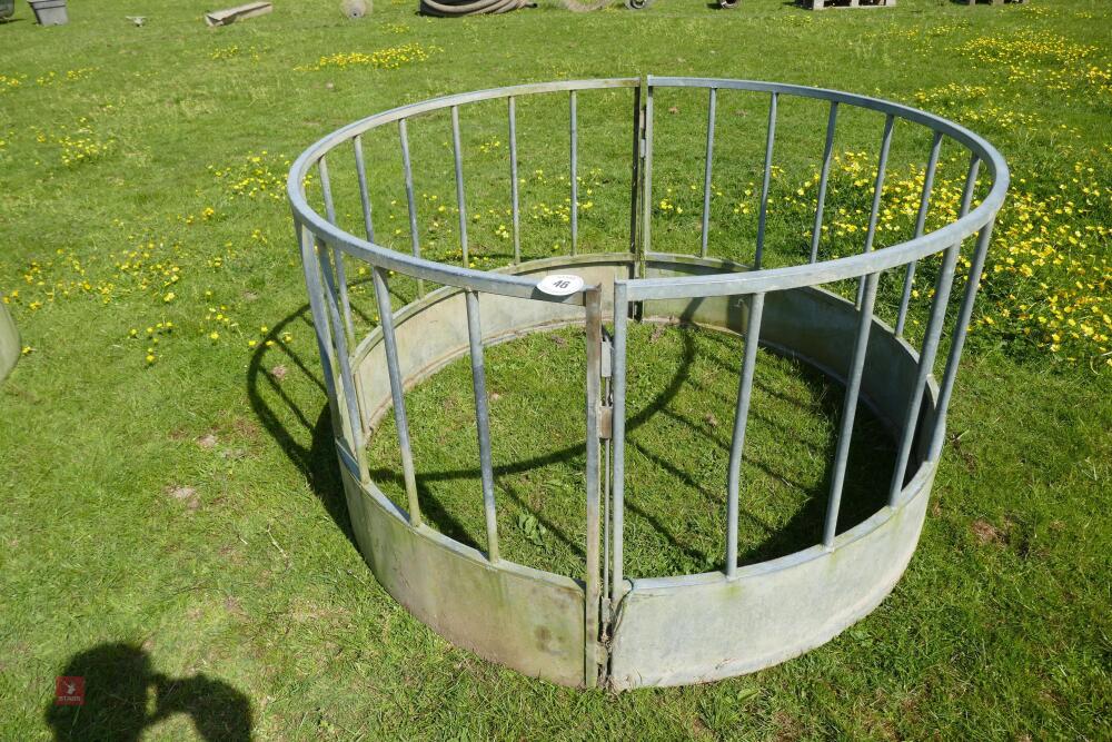 GALVANISED SHEEP RING FEEDER