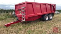 2017 MARSHALL QM12 12T MONOCOQUE TWIN AXLE GRAIN TRAILER - 2