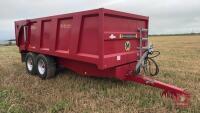 2017 MARSHALL QM12 12T MONOCOQUE TWIN AXLE GRAIN TRAILER - 6