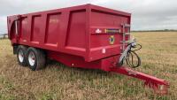 2017 MARSHALL QM12 12T MONOCOQUE TWIN AXLE GRAIN TRAILER - 7