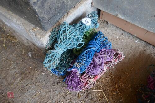 11 X SMALL HAY NETS