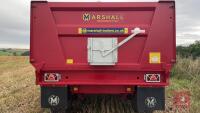 2017 MARSHALL QM12 12T MONOCOQUE TWIN AXLE GRAIN TRAILER - 13