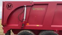 2017 MARSHALL QM12 12T MONOCOQUE TWIN AXLE GRAIN TRAILER - 17