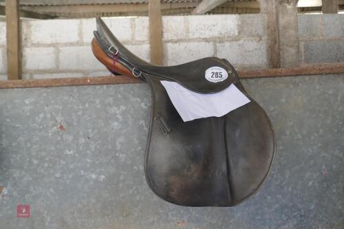 17.5'' STUBBEN BROWN LEATHER SADDLE