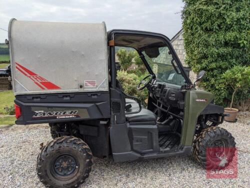 2018 POLARIS RANGER 1000 DIESEL UTILITY VEHICLE