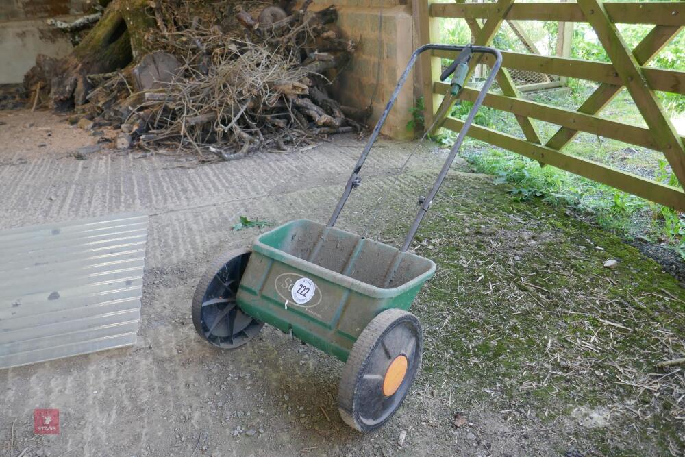 2 SCOTTS EVERGREEN GARDEN SPREADERS