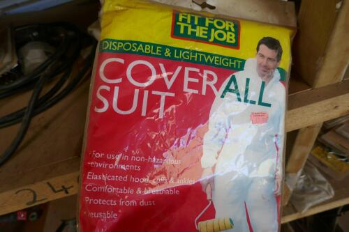 3 SETS OF 'COVER ALL' SUITS