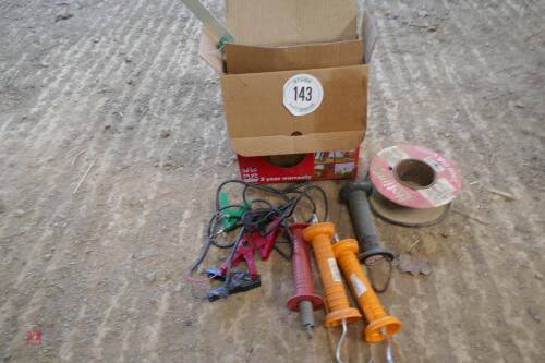 QTY OF ELECTRIC FENCE SPARES