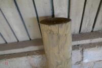 7' WOODEN GATE POSTS - 3