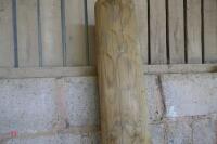 7' WOODEN GATE POSTS - 5