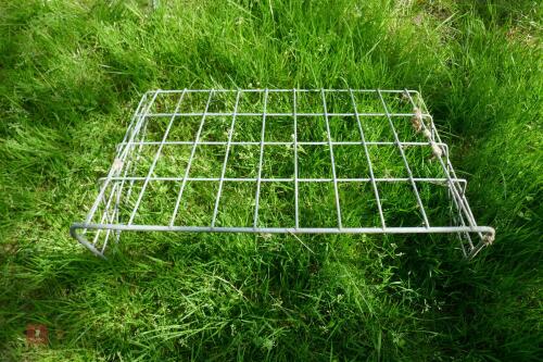 4 X GALVANISED HAY RACKS