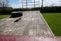 1996 MARSHALL 21' 8T BALE TRAILER - 10